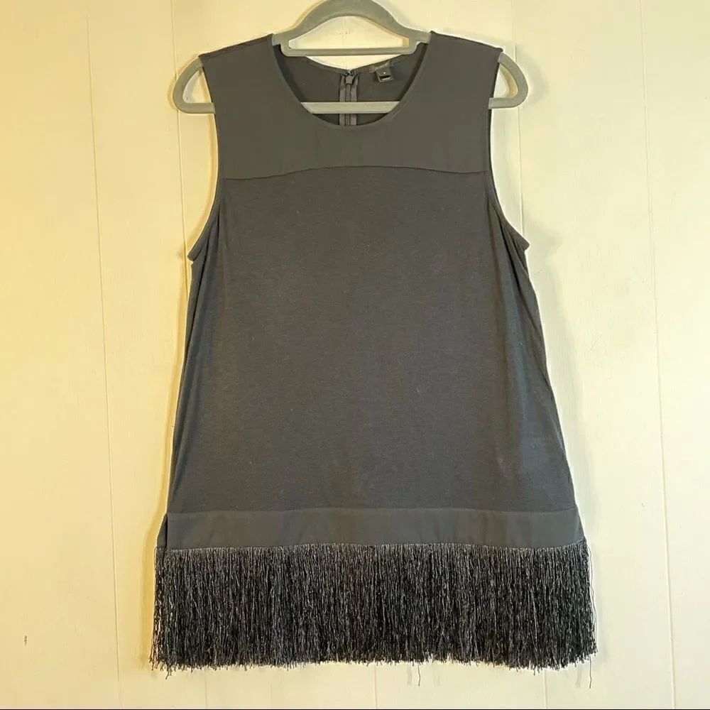 J. Crew Fringe Bottom Tank Top